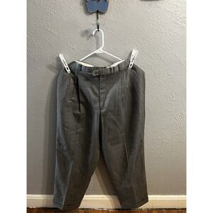 Greg Peters Dress Pants 100% Pure Wool Men's Size 38×30Pleated Front